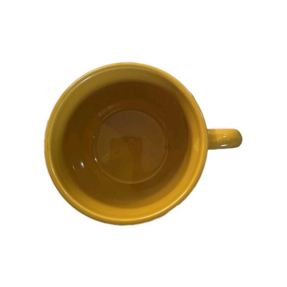 JOANNS Place & Time Yellow/White Mug NEVER USED - Picture 4 of 4